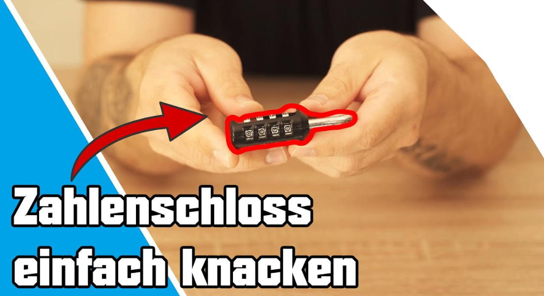 Wie Knacke Ich Ein Schloss Mit Einer Büroklammer Zahlenschloss knacken ohne Werkzeug schnell und einfach 🔐 – garten tipps